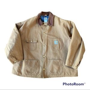 Vintage Carhartt Blanket Lined Duck Jacket